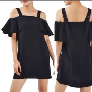 Topshop Cold Shoulder Dress